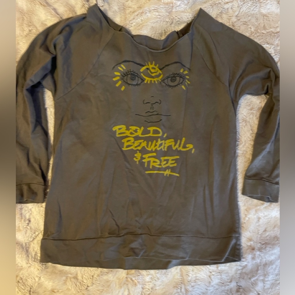 Human Unlimited 3/4 sleeve sweatshirt
